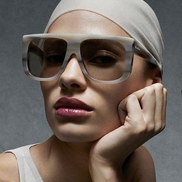 New, MAXMARA Sunglasses Eileen MM0073 20E Authentic - Picture 3 of 13